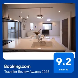 アパート Qiqi House まるごと新築一軒家宿 Spacious New Home, 8 Guests, Easy Airport & Access